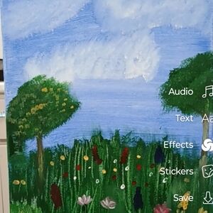 An original painting called Spring Day